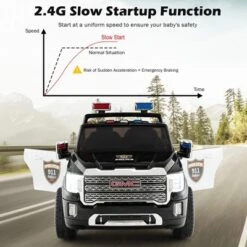 Costway 12V Licensed GMC Kids Ride On Police Car 2-Seater Truck W/Remote Control & Music 16 Costway 12V Licensed GMC Kids Ride On Police Car 2-Seater Truck W/Remote Control & Music -Costway Store GUEST 0003f34e b9b8 4ca4 861b c34b88d54e99