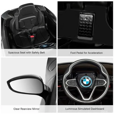 Costway 12V Licensed BMW I8 Kids Ride On Car W/ 2.4G Remote MP3 LED Light 6 Costway 12V Licensed BMW I8 Kids Ride On Car W/ 2.4G Remote MP3 LED Light - Image 6