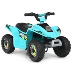 Costway 6V Kids Electric Quad ATV 4 Wheels Ride On Toy Toddlers Forward&Reverse WhiteBlackBlueRed -Costway Store GUEST 023fd738 9c73 4943 94e4 dea08f8c8deb