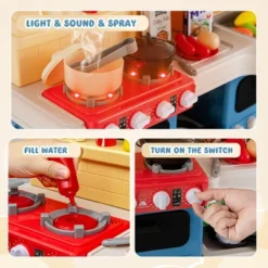 Costway Kids Play Kitchen Set 69PC Kitchen Playset Toys W/ Realistic Lights & Sounds 16 Costway Kids Play Kitchen Set 69PC Kitchen Playset Toys W/ Realistic Lights & Sounds -Costway Store GUEST 02a8a952 6c64 48e1 af92 1fd0be324770