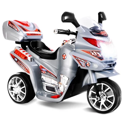 Costway 3 Wheel Kids Ride On Motorcycle 6V Battery Powered Electric Toy Power Bicycle 12 Costway 3 Wheel Kids Ride On Motorcycle 6V Battery Powered Electric Toy Power Bicycle - Image 12