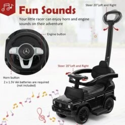 Costway 3 In 1 Ride On Push Car Mercedes Benz G350 Stroller Sliding Car W/ Canopy 20 Costway 3 In 1 Ride On Push Car Mercedes Benz G350 Stroller Sliding Car W/ Canopy -Costway Store GUEST 060e0aca f07c 43c0 a661 342f6765ecee