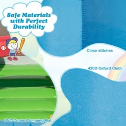 Costway Baseball Themed Jumping House Kids Bouncy Castle W/ 50 Ocean Balls & 735W Blower 13 Costway Baseball Themed Jumping House Kids Bouncy Castle W/ 50 Ocean Balls & 735W Blower -Costway Store GUEST 067dad14 8cc2 4bd1 9058 1fc0e279768b