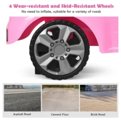 Costway Foot-to-Floor Kids Ride-On Push Car W/ Horn And Music WhitePink 15 Costway Foot-to-Floor Kids Ride-On Push Car W/ Horn And Music WhitePink -Costway Store GUEST 077694e3 0189 468a 9a3c 3aec58eb98e0