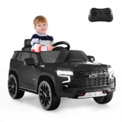 Costway 12V Kids Ride On Car Chevrolet Tahoe Electric Truck SUV Remote W/ Light & Music 15 Costway 12V Kids Ride On Car Chevrolet Tahoe Electric Truck SUV Remote W/ Light & Music -Costway Store GUEST 0815e50a cd06 43d0 9e71 76d47dae9044