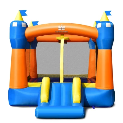 Inflatable Bounce House Kids Magic Castle W/ Large Jumping Area With 750W Blower 9 Inflatable Bounce House Kids Magic Castle W/ Large Jumping Area With 750W Blower - Image 9