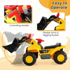 Costway Kids Toddler Ride On Excavator Digger Truck Scooter W/ Sound & Seat Storage Toy 14 Costway Kids Toddler Ride On Excavator Digger Truck Scooter W/ Sound & Seat Storage Toy -Costway Store GUEST 087ffab1 01af 4cfd 8418 f70d8c411a8d