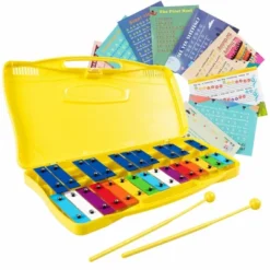 Costway 25 Notes Kids Glockenspiel Chromatic Metal Xylophone W/Case And 2 Mallets 23 Costway 25 Notes Kids Glockenspiel Chromatic Metal Xylophone W/Case And 2 Mallets -Costway Store GUEST 09068130 26f0 4534 b50c 2f452fc99873