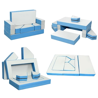 Costway 4-in-1 Crawl Climb Foam Shapes Playset Softzone Toy Kids Toddler Preschoolers 7 Costway 4-in-1 Crawl Climb Foam Shapes Playset Softzone Toy Kids Toddler Preschoolers - Image 7