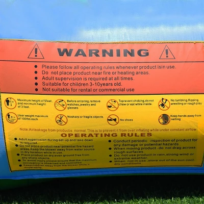 Costway Kid Inflatable Bounce House Castle Moonwalk Playhouse Jumper Slide 9 Costway Kid Inflatable Bounce House Castle Moonwalk Playhouse Jumper Slide - Image 9