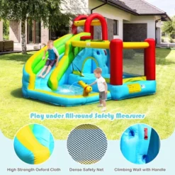 Costway Inflatable Kids Water Slide Jumper Bounce House Splash Water Pool W/ 735W Blower 15 Costway Inflatable Kids Water Slide Jumper Bounce House Splash Water Pool W/ 735W Blower -Costway Store GUEST 0b6cd883 cf5c 4cdc a2d2 96306d08fd07