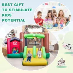 Costway Farm Themed Inflatable Castle Kids Bounce House W/ Double Slides 15 Costway Farm Themed Inflatable Castle Kids Bounce House W/ Double Slides -Costway Store GUEST 0b89a16d d726 4f39 8c97 a52e46becd37