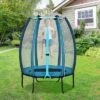 Costway 4ft Kids Trampoline Recreational Bounce Jumper W/Enclosure Net Outdoor Indoor