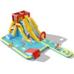 Costway 7 In 1 Inflatable Dual Slide Water Park Climbing Bouncer 20 Costway 7 In 1 Inflatable Dual Slide Water Park Climbing Bouncer -Costway Store GUEST 0c79f34a eb4b 41a6 b4d3 6129f2b4b2bc