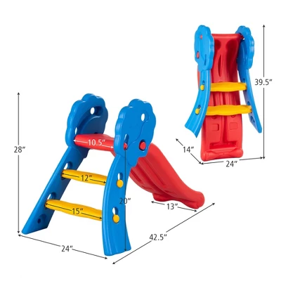 Costway Children Kids Junior Folding Climber Play Slide Indoor Outdoor Toy Easy Store 8 Costway Children Kids Junior Folding Climber Play Slide Indoor Outdoor Toy Easy Store - Image 8