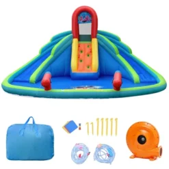Costway Inflatable Bounce House Water Splash Pool Dual Slide Climbing Wall 17 Costway Inflatable Bounce House Water Splash Pool Dual Slide Climbing Wall -Costway Store GUEST 0ceff847 434b 42bb a3bd 6c4caaa4e622