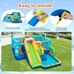 Costway 7-in-1 Kids Inflatable Bounce Castle Multi-Play Jumping House 19 Costway 7-in-1 Kids Inflatable Bounce Castle Multi-Play Jumping House -Costway Store GUEST 0d775e74 826b 418a b566 63cbe9db122a