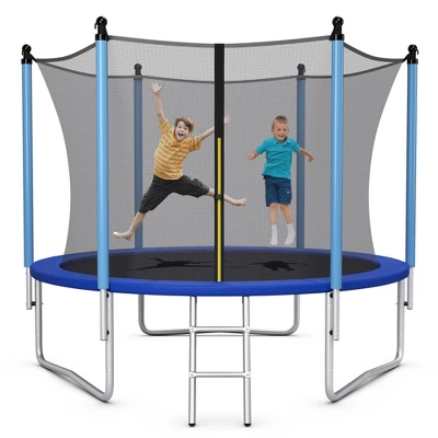 Costway 8/10/12/14/15/16FT Jumping Exercise Recreational Bounce Trampoline W/Safety Net 11 Costway 8/10/12/14/15/16FT Jumping Exercise Recreational Bounce Trampoline W/Safety Net - Image 11
