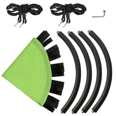 Costway 40'' Flying Saucer Round Tree Swing Kids Play Set W/ Adjustable Ropes Outdoor 9 Costway 40'' Flying Saucer Round Tree Swing Kids Play Set W/ Adjustable Ropes Outdoor - Image 9