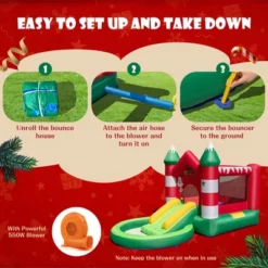 Costway Christmas-Theme Inflatable Bounce House W/ 550W Blower Christmas Gift For Kids 16 Costway Christmas-Theme Inflatable Bounce House W/ 550W Blower Christmas Gift For Kids -Costway Store GUEST 12fa11c6 c223 4480 870a 947e4d6ef762