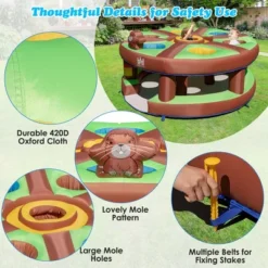 Costway Inflatable Whack-a-Mole Themed Castle For Kids Interactive Game W/ 480W Blower 12 Costway Inflatable Whack-a-Mole Themed Castle For Kids Interactive Game W/ 480W Blower -Costway Store GUEST 137ccb5d da7c 4fff 9eb4 1e5e97ac3ff5