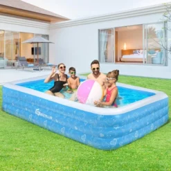 Costway Inflatable Swimming Pool 120'' X 72'' X 22'' Full-Sized Family Swimming Pool 14 Costway Inflatable Swimming Pool 120'' X 72'' X 22'' Full-Sized Family Swimming Pool -Costway Store GUEST 15418b7a 914d 4819 92f2 18061cc2ee32