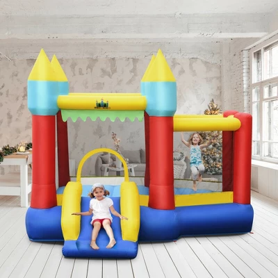 Costway Inflatable Bounce House Slide Jumping Castle W/ Tunnels Ball Pit & 480W Blower 2 Costway Inflatable Bounce House Slide Jumping Castle W/ Tunnels Ball Pit & 480W Blower - Image 2