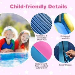 Costway Inflatable Bounce House Sweet Candy Bouncy Castle W/ Water Slide& 480W Blower 14 Costway Inflatable Bounce House Sweet Candy Bouncy Castle W/ Water Slide& 480W Blower -Costway Store GUEST 19e55161 f2c7 4aa2 aa18 07d104c1f1e9