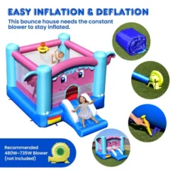 Costway Inflatable Bounce House 3-in-1 Elephant Theme Inflatable Castle Without Blower 15 Costway Inflatable Bounce House 3-in-1 Elephant Theme Inflatable Castle Without Blower -Costway Store GUEST 1a180db1 3e4c 4ede 84b8 9f9217c6f194