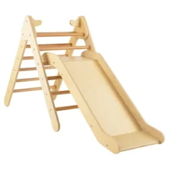 Costway 2-in-1 Wooden Climbing Triangle Set Triangle Climber W/ Ramp 5 Costway 2-in-1 Wooden Climbing Triangle Set Triangle Climber W/ Ramp -Costway Store GUEST 1e6c8f0a 3cef 4013 938d a00635dde208