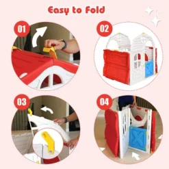 Costway Kids Cottage Playhouse Foldable Plastic Play House Indoor Outdoor Toy Portable 15 Costway Kids Cottage Playhouse Foldable Plastic Play House Indoor Outdoor Toy Portable -Costway Store GUEST 1eed9876 71e7 4a88 8222 2e9b8ad7ab1b
