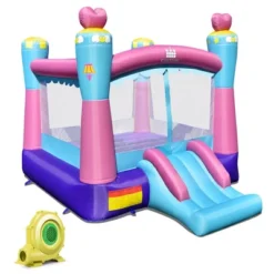 Costway Inflatable Bounce House 3-in-1 Princess Theme Inflatable Castle W/ 735W Blower 17 Costway Inflatable Bounce House 3-in-1 Princess Theme Inflatable Castle W/ 735W Blower -Costway Store GUEST 1fa94f2e 7dcd 4f9f aec7 5910638e8641