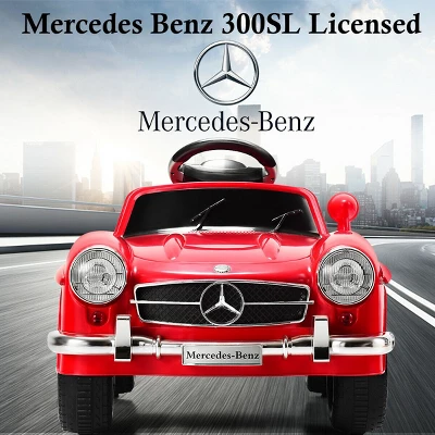 Costway MERCEDES BENZ 300SL AMG RC Electric Toy Kids Baby Ride On Car 8 Costway MERCEDES BENZ 300SL AMG RC Electric Toy Kids Baby Ride On Car - Image 8