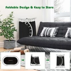 Costway Foldable Trampoline Double Mini Kids Fitness Rebounder W/ Adjustable Handle RedBlue 15 Costway Foldable Trampoline Double Mini Kids Fitness Rebounder W/ Adjustable Handle RedBlue -Costway Store GUEST 25bf1c4e b9f4 49c8 a710 e5123c878f0a