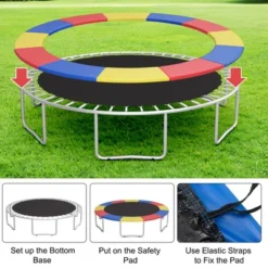 Costway 8/10/12/14/15/16FT Trampoline Replacement Safety Pad Universal Trampoline Cover 15 Costway 8/10/12/14/15/16FT Trampoline Replacement Safety Pad Universal Trampoline Cover -Costway Store GUEST 266635fe 40ca 424d 8f80 da6064ef122b