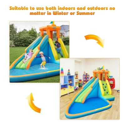Costway Kids Bounce House Castle Splash Water Pool Without Blower 6 Costway Kids Bounce House Castle Splash Water Pool Without Blower - Image 6