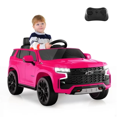 Costway 12V Kids Ride On Car Chevrolet Tahoe Electric Truck SUV Remote W/ Light & Music 8 Costway 12V Kids Ride On Car Chevrolet Tahoe Electric Truck SUV Remote W/ Light & Music - Image 8