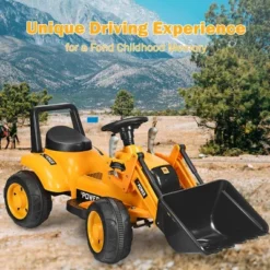 Costway Kids Ride On Excavator Digger 6V Battery Powered Tractor W/Digging Bucket Yellow 11 Costway Kids Ride On Excavator Digger 6V Battery Powered Tractor W/Digging Bucket Yellow -Costway Store GUEST 2bc34a81 fbc3 4cfd b2be 7ff41cf57905