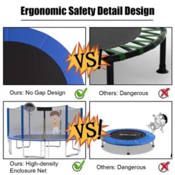 Costway 12/14/15ft Trampoline W/ Safety Enclosure Net Ladder Basketball Hoop 19 Costway 12/14/15ft Trampoline W/ Safety Enclosure Net Ladder Basketball Hoop -Costway Store GUEST 2cc527e7 e53f 406b 94a2 1cebcebcb51c