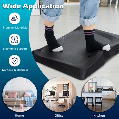 Costway Portable Anti-Fatigue Standing Mat W/Massage Point Diverse Terrain Office Home 5 Costway Portable Anti-Fatigue Standing Mat W/Massage Point Diverse Terrain Office Home - Image 5