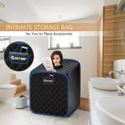 Costway Portable 2L Steam Sauna Spa Tent With Chair Grey/Black/Coffee 14 Costway Portable 2L Steam Sauna Spa Tent With Chair Grey/Black/Coffee -Costway Store GUEST 2d0c61f1 abd1 4e59 8685 63421e1f795c