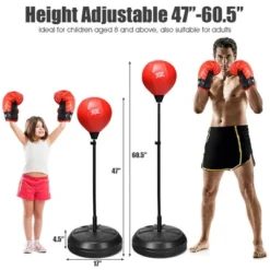Costway Boxing Punching Bag W/Height Adjustable Stand Boxing Gloves 16 Costway Boxing Punching Bag W/Height Adjustable Stand Boxing Gloves -Costway Store GUEST 2f7bbcbc 5fab 42dc ba16 493e4da95b70