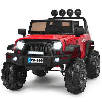 Costway 12V Kids Ride On Truck RC Car W/ LED Lights Music Trunk 12 Costway 12V Kids Ride On Truck RC Car W/ LED Lights Music Trunk - Image 12