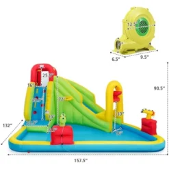 Costway Inflatable Water Slide Kids Bounce House W/480w Blower 13 Costway Inflatable Water Slide Kids Bounce House W/480w Blower -Costway Store GUEST 3075fae4 d8da 481d 8a57 5f00daa0a7db