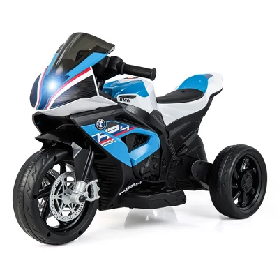 Costway 12V Kids Ride On Motorcycle Licensed BMW 3 Wheels Electric Toy W/ Light & Music 9 Costway 12V Kids Ride On Motorcycle Licensed BMW 3 Wheels Electric Toy W/ Light & Music - Image 9