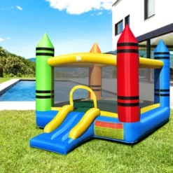 Costway Inflatable Bounce House Kids Jumping Castle W/ Slide&Ocean Balls Blower Excluded 16 Costway Inflatable Bounce House Kids Jumping Castle W/ Slide&Ocean Balls Blower Excluded -Costway Store GUEST 32f4618d d720 4cf1 b075 e046bec7476e