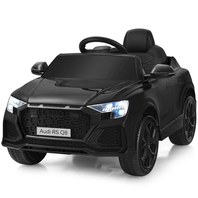 Costway Kids Ride On Car 12V Licensed Audi RS Q8 With Remote Control Lights Music WhiteBlackGreenPinkRed 10 Costway Kids Ride On Car 12V Licensed Audi RS Q8 With Remote Control Lights Music WhiteBlackGreenPinkRed - Image 10