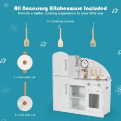 Costway Kids Kitchen Playset Pretend Play Cooking Set W/Vivid Faucet & Telephone 13 Costway Kids Kitchen Playset Pretend Play Cooking Set W/Vivid Faucet & Telephone -Costway Store GUEST 334ec582 947a 468b b68f baf3a6db840e