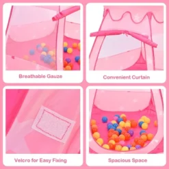 Costway Kid Outdoor Indoor Princess Play Tent Playhouse Ball Tent Toddler Toys W/ 100 Balls 15 Costway Kid Outdoor Indoor Princess Play Tent Playhouse Ball Tent Toddler Toys W/ 100 Balls -Costway Store GUEST 34d51a38 0f61 455c 9183 262e5ae0096b