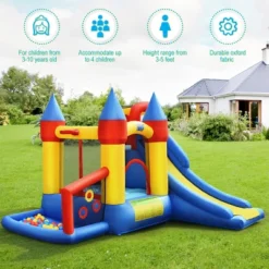 Costway Inflatable Bounce House Slide Bouncer Kids Castle Jumper W/ Balls & 780W Blower 14 Costway Inflatable Bounce House Slide Bouncer Kids Castle Jumper W/ Balls & 780W Blower -Costway Store GUEST 39a6f259 81b2 4978 94dc 3dab2c0dfb7c
